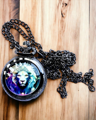 Zakhorloge "Majesty Lion" met Graveermogelijkheid