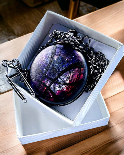 Zakhorloge "Galactic Vision" met Graveermogelijkheid, gepersonaliseerd cadeau
