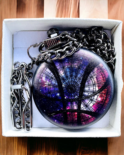 Zakhorloge "Galactic Vision" met Graveermogelijkheid, gepersonaliseerd cadeau