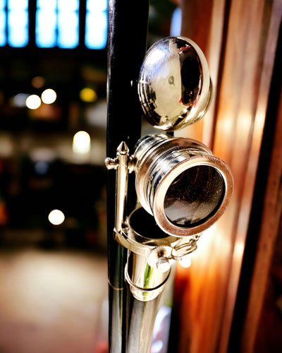 WANDELSTOK MET HANDVAT EN TELESCOOPFUNCTIE – ELEGANT EN MODIEUS, 95 CM - kapiteins "Navigator's Crest"