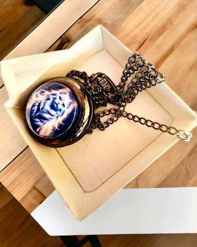 Zakhorloge "Sterrenkat" met Graveermogelijkheid, 2 Kleuropties Beschikbaar