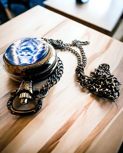 Zakhorloge "Sterrenkat" met Graveermogelijkheid, 2 Kleuropties Beschikbaar