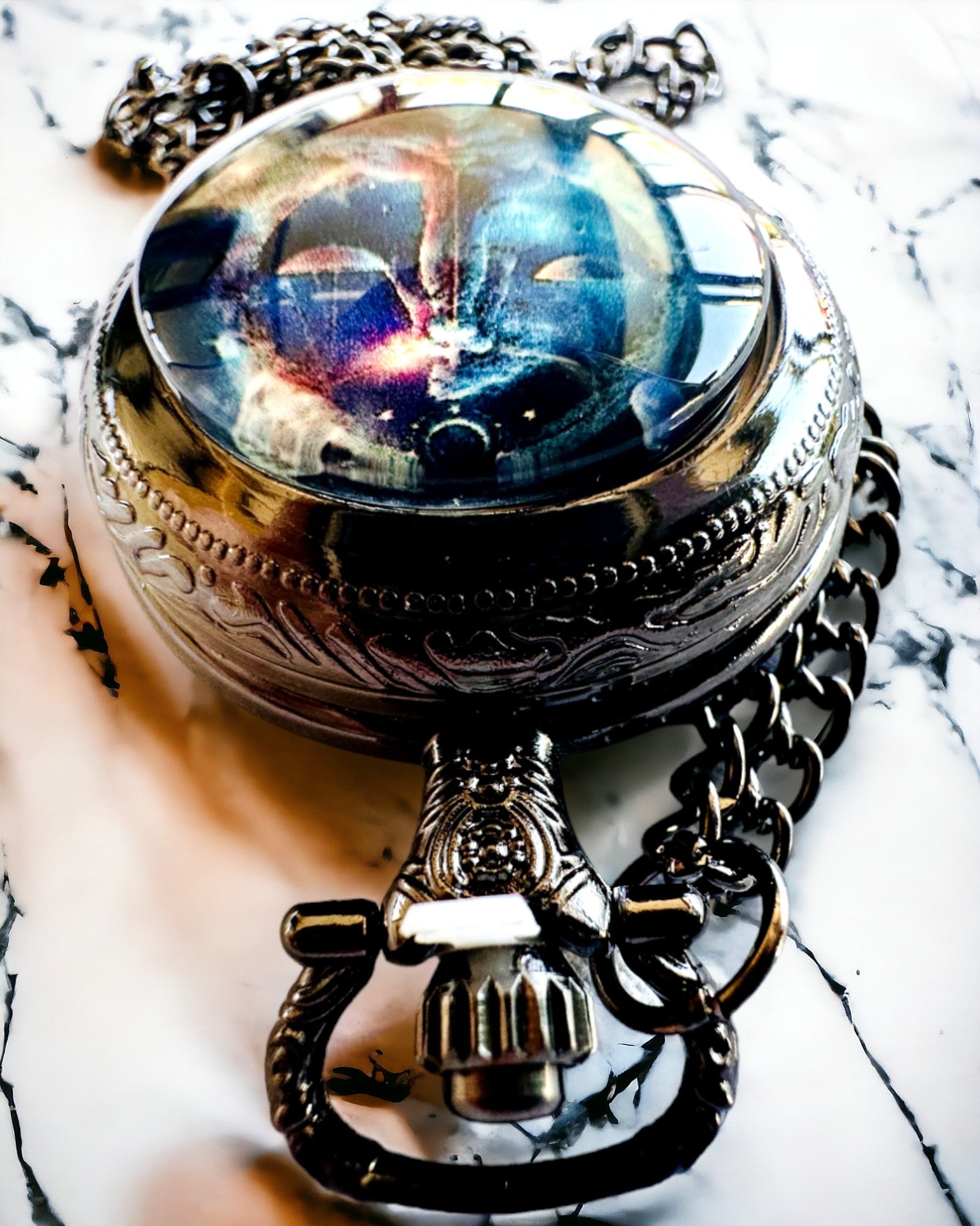 Kieszonhorloge Kosmisch "Galactic Timekeeper" - mogelijkheid tot personalisatie met gravure