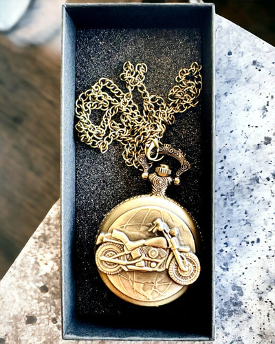 Zakhorloge "Motorrijder Elegant" – Graveren