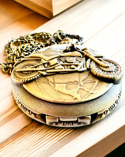 Zakhorloge "Motorrijder Elegant" – Graveren