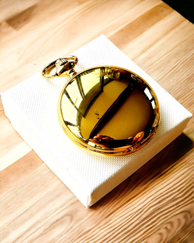 Kompas Wędrowiec met Gravure-optie - kleur goud