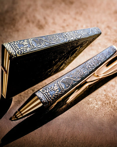 Magiczny Notes, notitieboek "Boski Byk" - Elegante en Unieke Papeterie, personalisatie met gravure