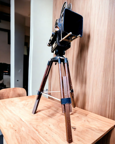 Retro Camera "Filmische Nostalgie", mogelijkheid tot personalisatie met gravure