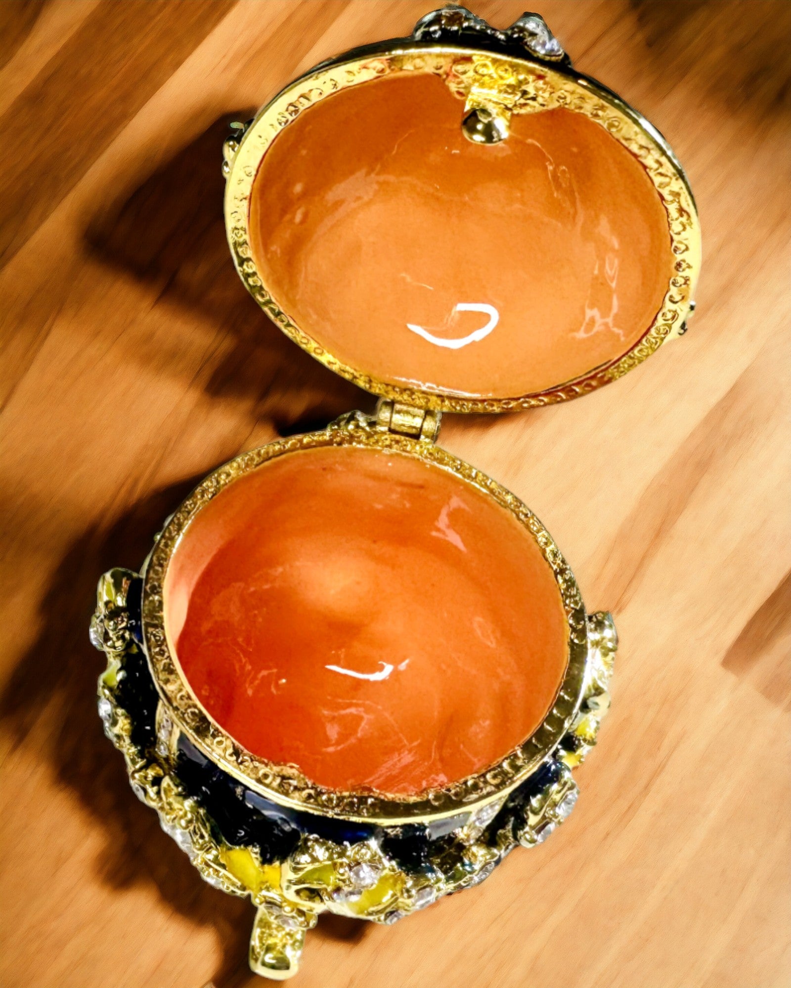 Sieradendoos 'Keizerlijk Ei' Faberge – Vintage Stijl, Decoratieve Accessoirehouder