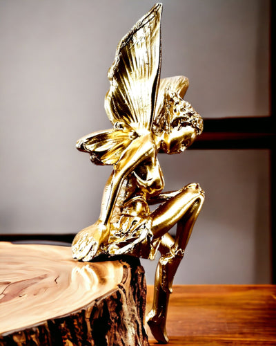 Kleine Gouden Droomfee – Beeldje met Graveermogelijkheid