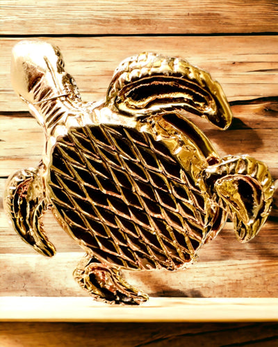 Sieradendoosje "Żółwiowa Rodzinka" - kleur groen, personalisatie met gravure