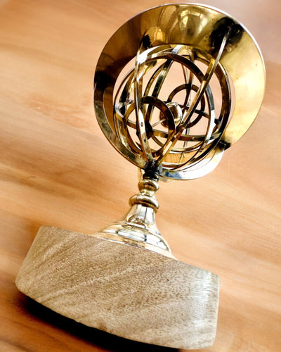 Astrolabium Artis - Handgemaakt met Graveeroptie, decoratie voor kantoor, premium