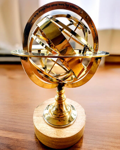 Astrolabium Artis - Handgemaakt met Graveeroptie, decoratie voor kantoor, premium