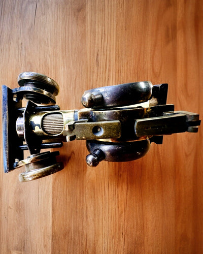 Binocular Nautica - Exclusieve Vintage Accessoire - Handgemaakt met Graveeroptie, decoratie voor kantoor, premium