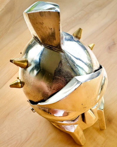 Gladiatoren Riddermasker "Sparta" - mogelijkheid tot personalisatie met gravure