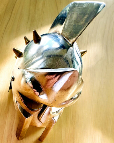 Gladiatoren Riddermasker "Sparta" - mogelijkheid tot personalisatie met gravure