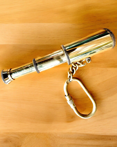 Kieszonkowa Luneta "Złota Przygoda" - sleutelhanger met personalisatiemogelijkheid