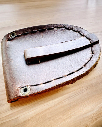 Leren Etui "Odkrywca" - voor compacte kompas of zakhorloge - mogelijkheid tot personalisatie met gravure