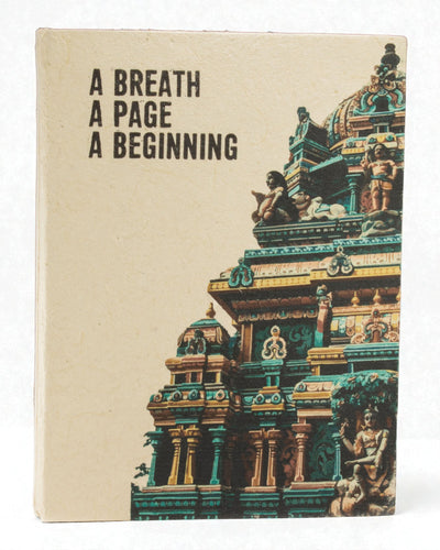 Groot Lokta-notitieboek Inspiraties – Adem (45 vellen, 21 x 15 cm)