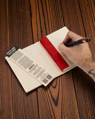 Kleurtegels Harmonie – middelgroot Lokta-notitieboekje met motief van minitegeltjes 15 × 12 cm, 45 vellen