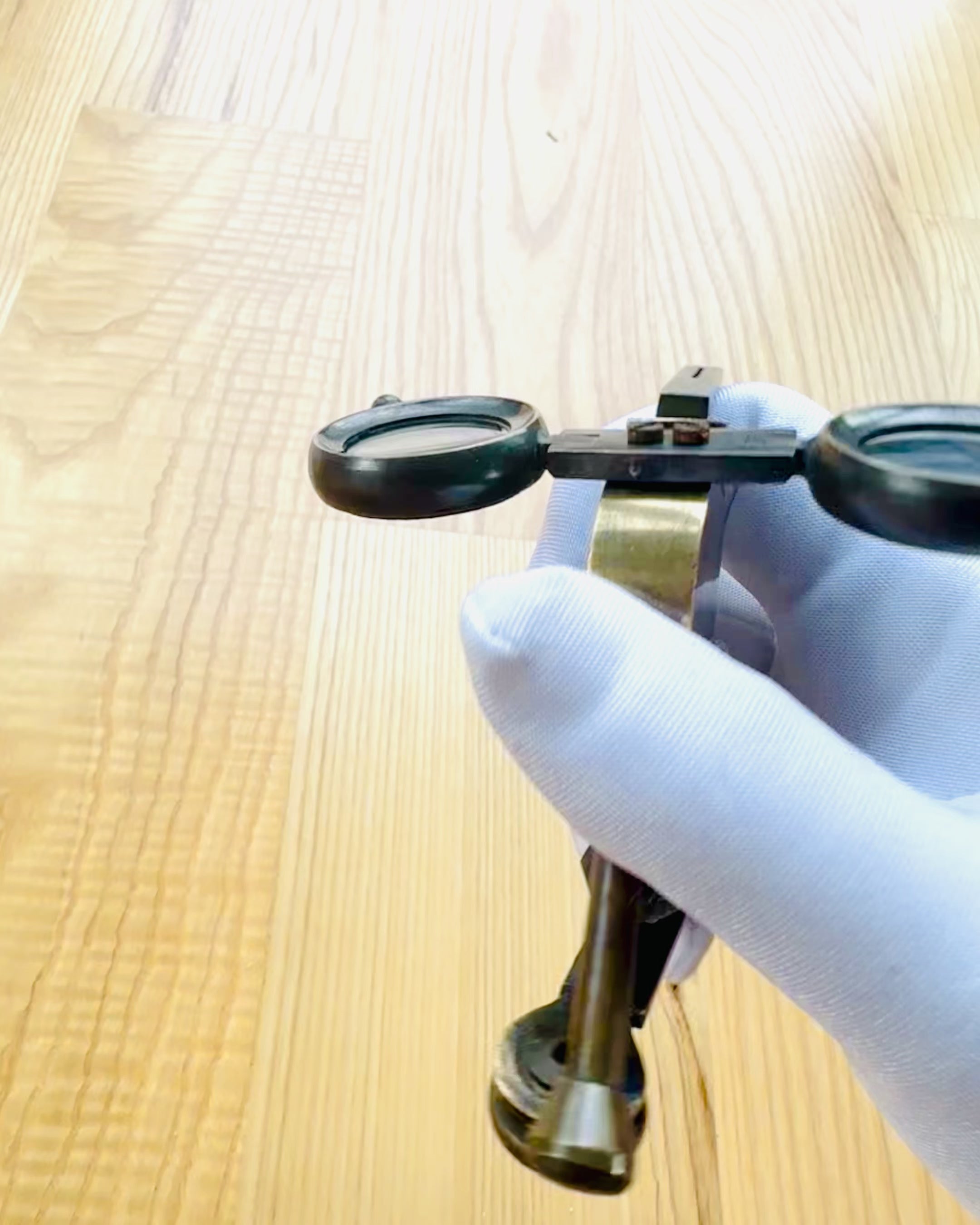 Binocular Nautica - Exclusieve Vintage Accessoire - Handgemaakt met Graveeroptie, decoratie voor kantoor, premium