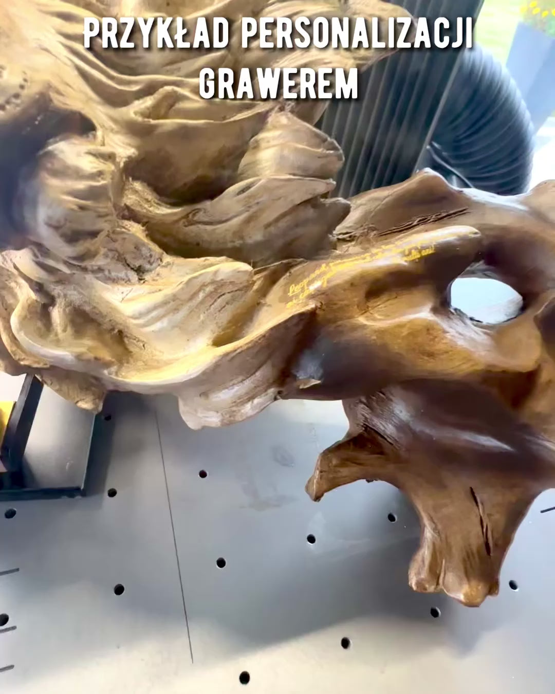 "Wilczy Duch" – Decoratief Beeldje met de mogelijkheid voor personalisatie met gravure, als cadeau