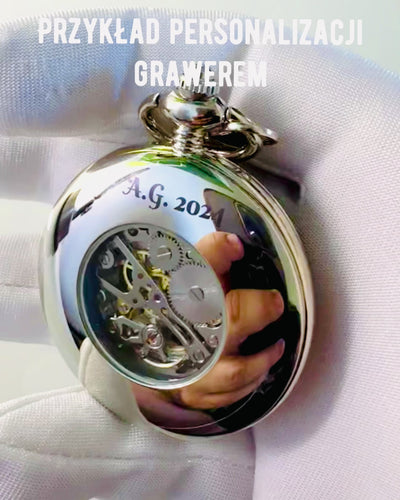 Zakhorloge "Heritage Timekeeper" met Graveermogelijkheid