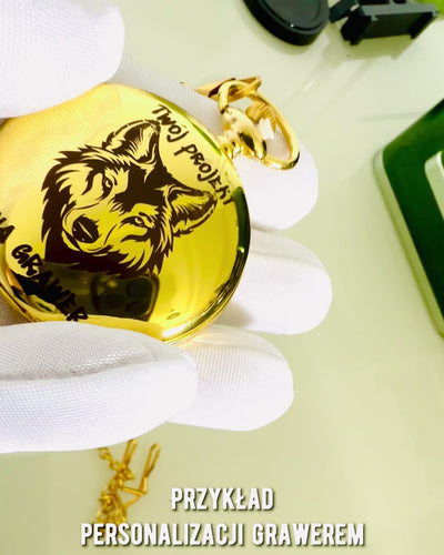 Gouden Zakhorloge met Graveermogelijkheid