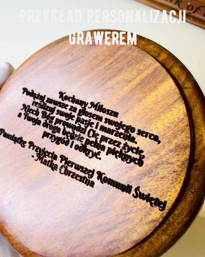 Houten Zeilkompas met Graveermogelijkheid – Handgemaakt, Ambacht