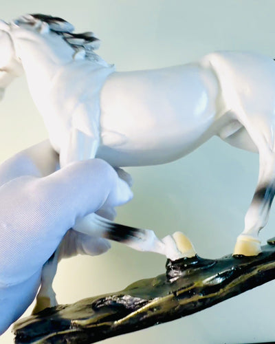 Paardensculptuur - Decoratief Beeldje met Graveermogelijkheid