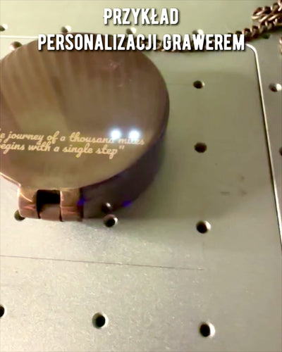 Kompas Indyjski Odysseus – Retro Explorer Parel - mogelijkheid tot graveren