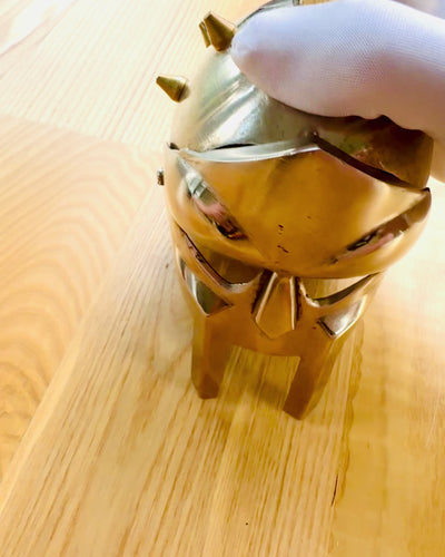 Gladiatoren Riddermasker "Sparta" - mogelijkheid tot personalisatie met gravure