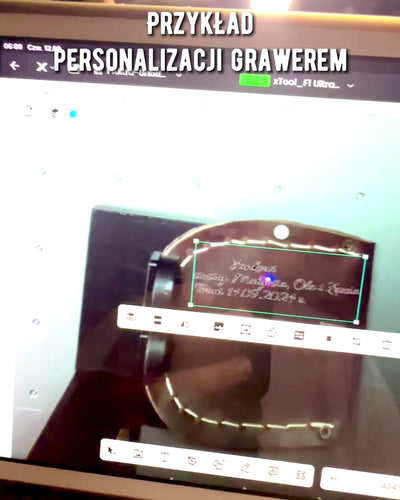 Leren Etui "Odkrywca" - voor compacte kompas of zakhorloge - mogelijkheid tot personalisatie met gravure