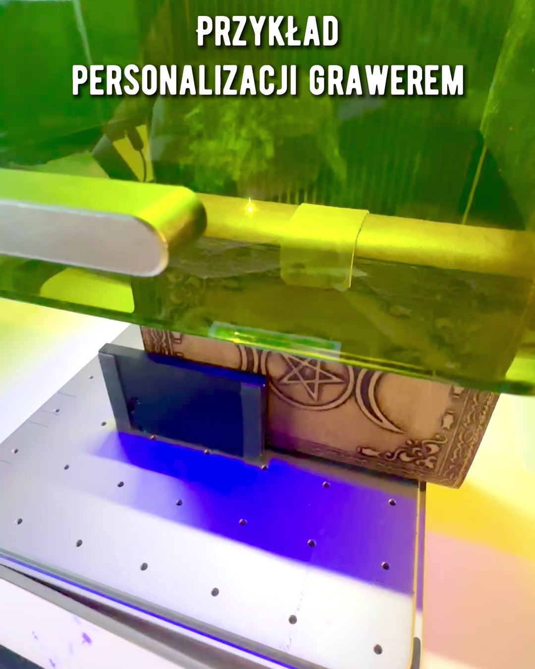 Premium Dagboek, Antiek ontwerp, Leren Notitieboek "Magische Kroniek" 200 pagina's, 2 varianten beschikbaar, personalisatie met gravure