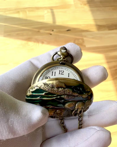 Zakhorloge "Vintage Explorer" met Graveermogelijkheid