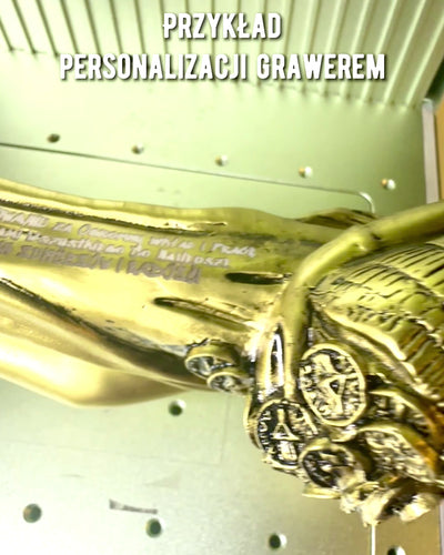 "Beeld van de Godin van Overvloed" - Decoratief Harsbeeld van Fortuna voor Thuis en Kantoor