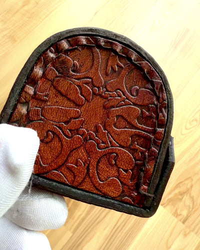 Elegant Maharadja Etui voor Zakhorloge of Kompas - mogelijkheid tot personalisatie met gravure