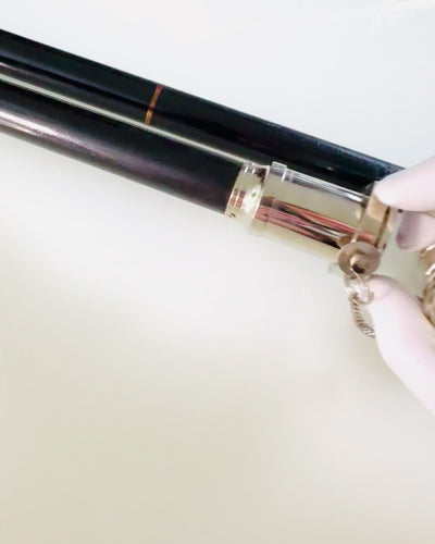 WANDELSTOK MET HANDVAT EN TELESCOOPFUNCTIE – ELEGANT EN MODIEUS, 95 CM - kapiteins "Navigator's Crest"