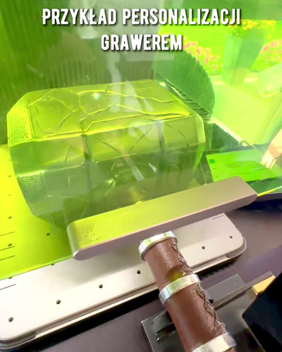 Thor's Hamer "Chief" - Handgemaakte Ambachtelijke Hamer, personalisatie met gravure als cadeau