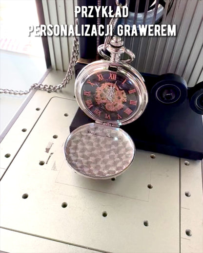 Zakhorloge "Heritage Helvetia" met Graveermogelijkheid