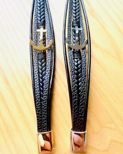 Herenarmband Anker van Elegantie met graveeroptie als cadeau