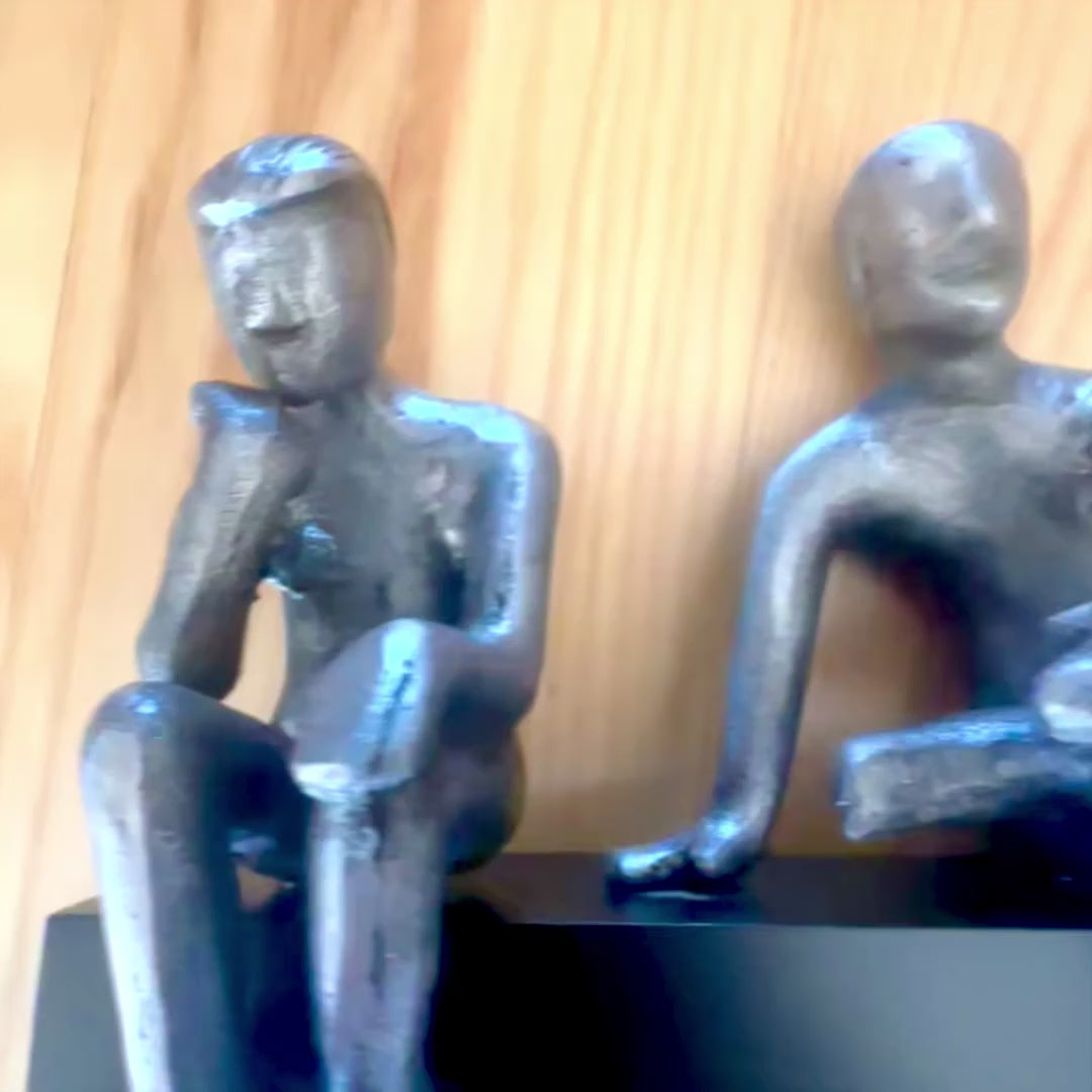 Tweelingen decoratief beeldje GEM