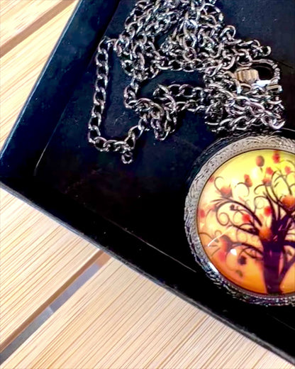 Zakhorloge "Levensboom" met Graveermogelijkheid als cadeau