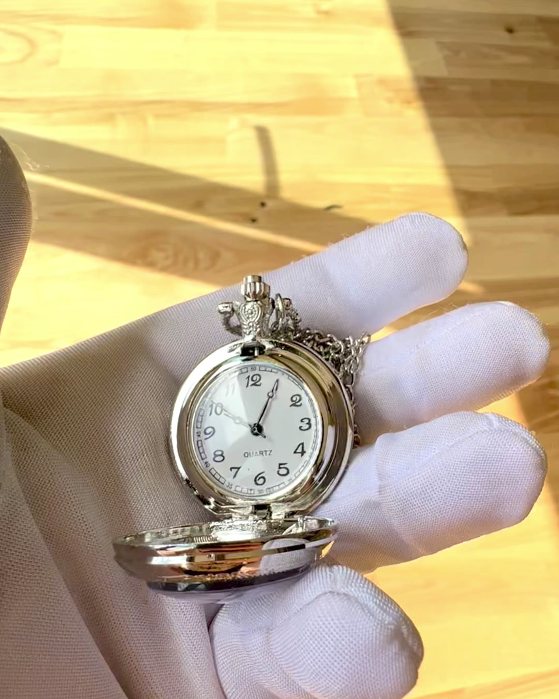 Zakhorloge "Mystieke Vos" met Graveermogelijkheid