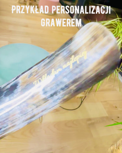 Premium Schoenlepel "Elegancja Rajput" met Graveeroptie