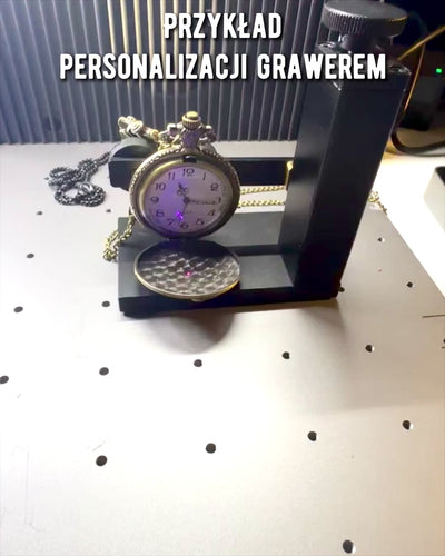 Zakhorloge Tijdslocomotief met gravure, als cadeau, treinmotief