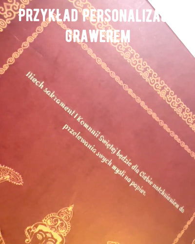 Vintage Bruin Notitieboek met Decoratieve Retro Omslag – Ontdekkersnotitieboek – Bruin, Vintage