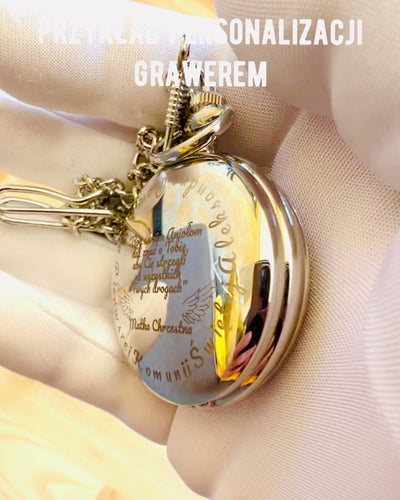 Klassieke Mechanische Zakhorloge met Dubbele Deksel, Handmatig, Zilverkleurig