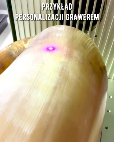 Gekerfde 'Majstersztyk' Bierpul met mogelijkheid tot personalisatie met gravure - 5 kleuropties