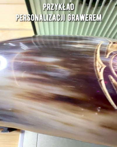 Hoornbeker "Viking Valor" - Handgegraveerd, Premium Kwaliteit - 4 varianten beschikbaar